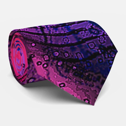 抽象的な切手 ネクタイ (ロール)