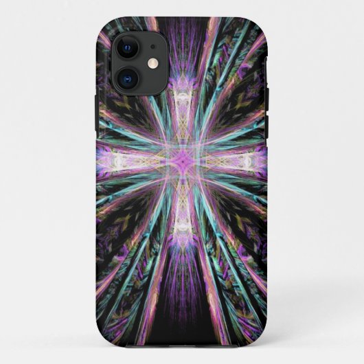 抽象的な十字の芸術のiPhoneカバー Case-Mate iPhoneケース (裏面)