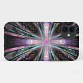 抽象的な十字の芸術のiPhoneカバー Case-Mate iPhoneケース (裏面(横))