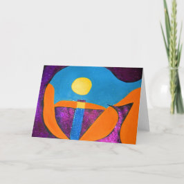 抽象的な単語の芸術で与えて下さい カード