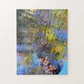 抽象的な反射のパズル ジグソーパズル (縦)