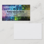 抽象的な名刺 名刺 (正面/裏面)