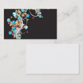 抽象的な名刺 名刺 (正面/裏面)