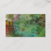 抽象的な名刺 名刺 (裏面)