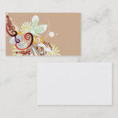 抽象的な名刺 名刺 (正面/裏面)