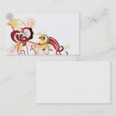 抽象的な名刺 名刺 (正面/裏面)