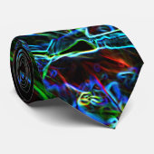 抽象的な吹き荒れる ネクタイ (ロール)