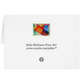 抽象的な図面カード (裏面横)