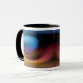 抽象的な土地 マグカップ (正面左)