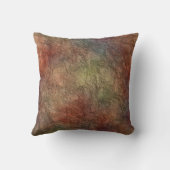 抽象的な地球の音色のリバーシブルの装飾用クッション クッション (裏面)