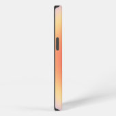 抽象的な夕焼けグラデーション iPhoneケース (右側面)