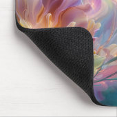 抽象的な夢見るような花園 マウスパッド (コーナー)