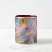 抽象的な夢見るような花園 マグカップ (中央)