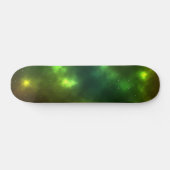 抽象的な宇宙の星座デザイン スケートボード (横)