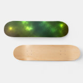 抽象的な宇宙の星座デザイン スケートボード (横)