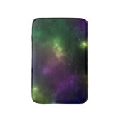 抽象的な宇宙の星座デザイン バスマット (正面縦)