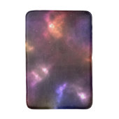 抽象的な宇宙の星座デザイン バスマット (正面縦)