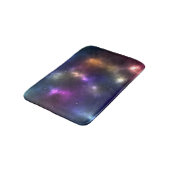 抽象的な宇宙の星座デザイン バスマット (アングル)