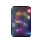 抽象的な宇宙の星座デザイン バスマット (正面縦)