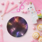 抽象的な宇宙の星座デザイン ペーパープレート (パーティー)