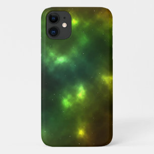 抽象的な宇宙の星座デザイン iPhone 11 ケース