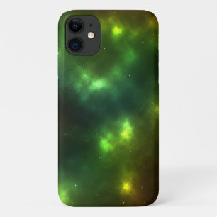 抽象的な宇宙の星座デザイン iPhone 11 ケース