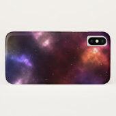 抽象的な宇宙の星座デザイン Case-Mate iPhoneケース (裏面(横))