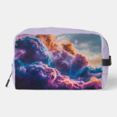 抽象的な宇宙の星雲アート - カラフルな宇宙 ドップキット (裏面)