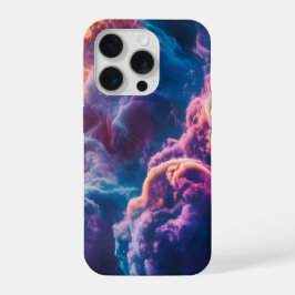 抽象的な宇宙の星雲アート - カラフルなiPhoneケース iPhone 15 Proケース
