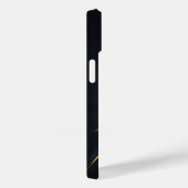 抽象的な宇宙の稲妻 - 電気青と Case-Mate iPhoneケース (裏面 / 右)