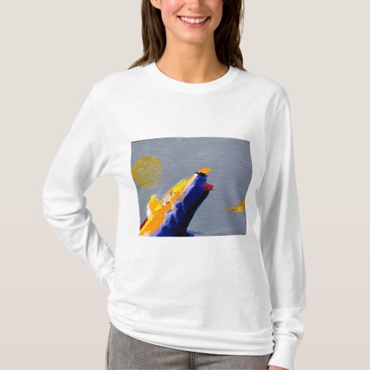 抽象的な宇宙 Tシャツ (正面)