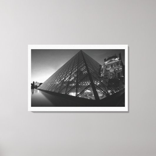 抽象的な屋根 キャンバスプリント (正面)