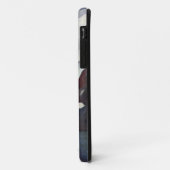 抽象的な山の自然の風景 Case-Mate iPhoneケース (裏面/左)