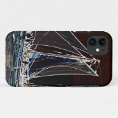 抽象的な帆船の写真 Case-Mate iPhoneケース (裏面(横))