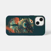 抽象的な幻想の世界 不可能オブジェクト iPhoneケース (裏面横)