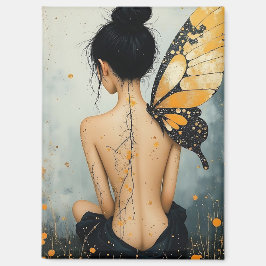 抽象的な幻想的な女性 マグネット