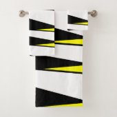 抽象的な幼虫のマダラチョウタオルセット バスタオルセット (インサイチュ)