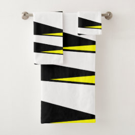 抽象的な幼虫のマダラチョウタオルセット バスタオルセット