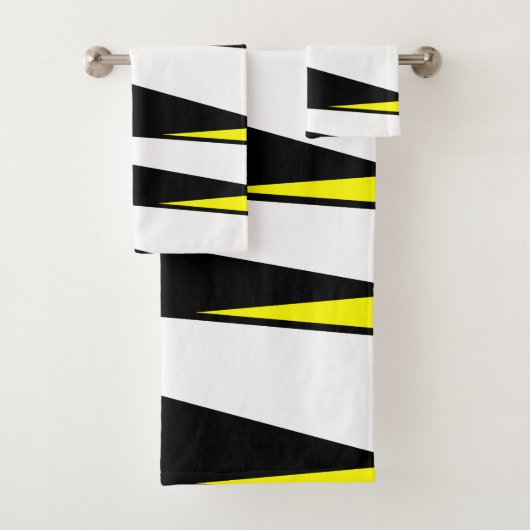 抽象的な幼虫のマダラチョウタオルセット バスタオルセット (インサイチュ)