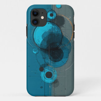 抽象的な幾何学アート iPhone 11 ケース