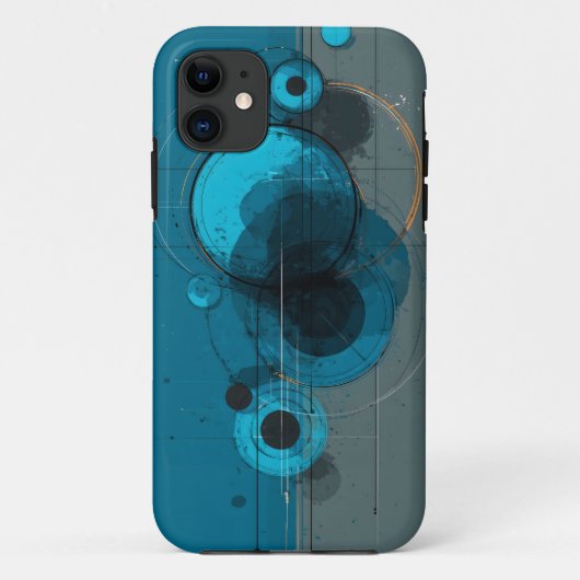 抽象的な幾何学アート Case-Mate iPhoneケース (裏面)