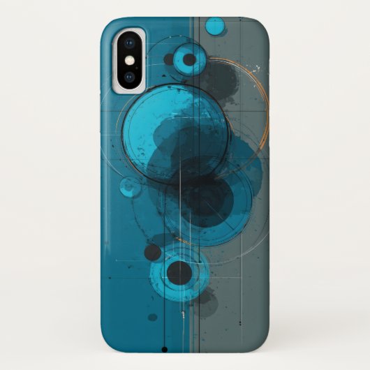 抽象的な幾何学アート Case-Mate iPhoneケース (裏面)