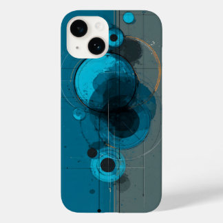 抽象的な幾何学アート Case-Mate iPhone 14ケース