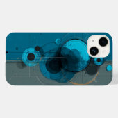 抽象的な幾何学アート Case-Mate iPhoneケース (裏面 (横))