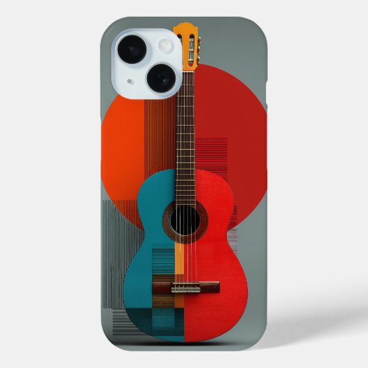 抽象的な幾何学アート Case-Mate iPhoneケース (裏面)