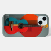 抽象的な幾何学アート Case-Mate iPhoneケース (裏面 (横))