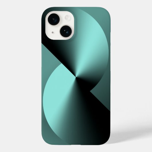 抽象的な幾何学模様のiPhone 14ケース Case-Mate iPhoneケース (裏面)