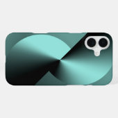 抽象的な幾何学模様のiPhone 16 Plusケース iPhoneケース (裏面横)