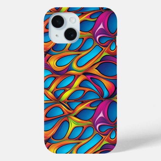 抽象的な幾何学模様 35 - iPhoneケース Case-Mate iPhoneケース (裏面)