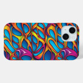 抽象的な幾何学模様 35 - iPhoneケース Case-Mate iPhoneケース (裏面 (横))
